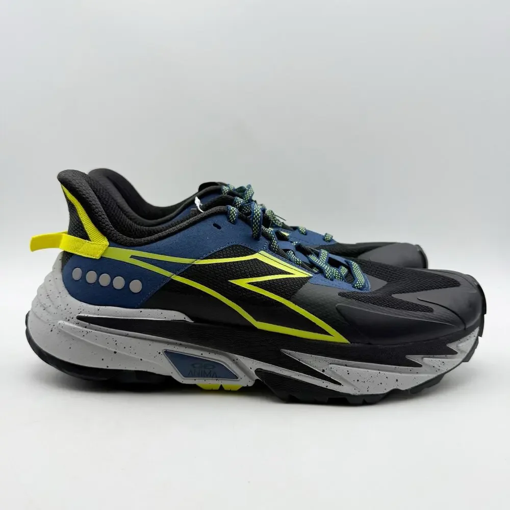 Diadora Mens Equipe Sestriere XT Trail Running Sneakers US 10 Blue Black NWOB